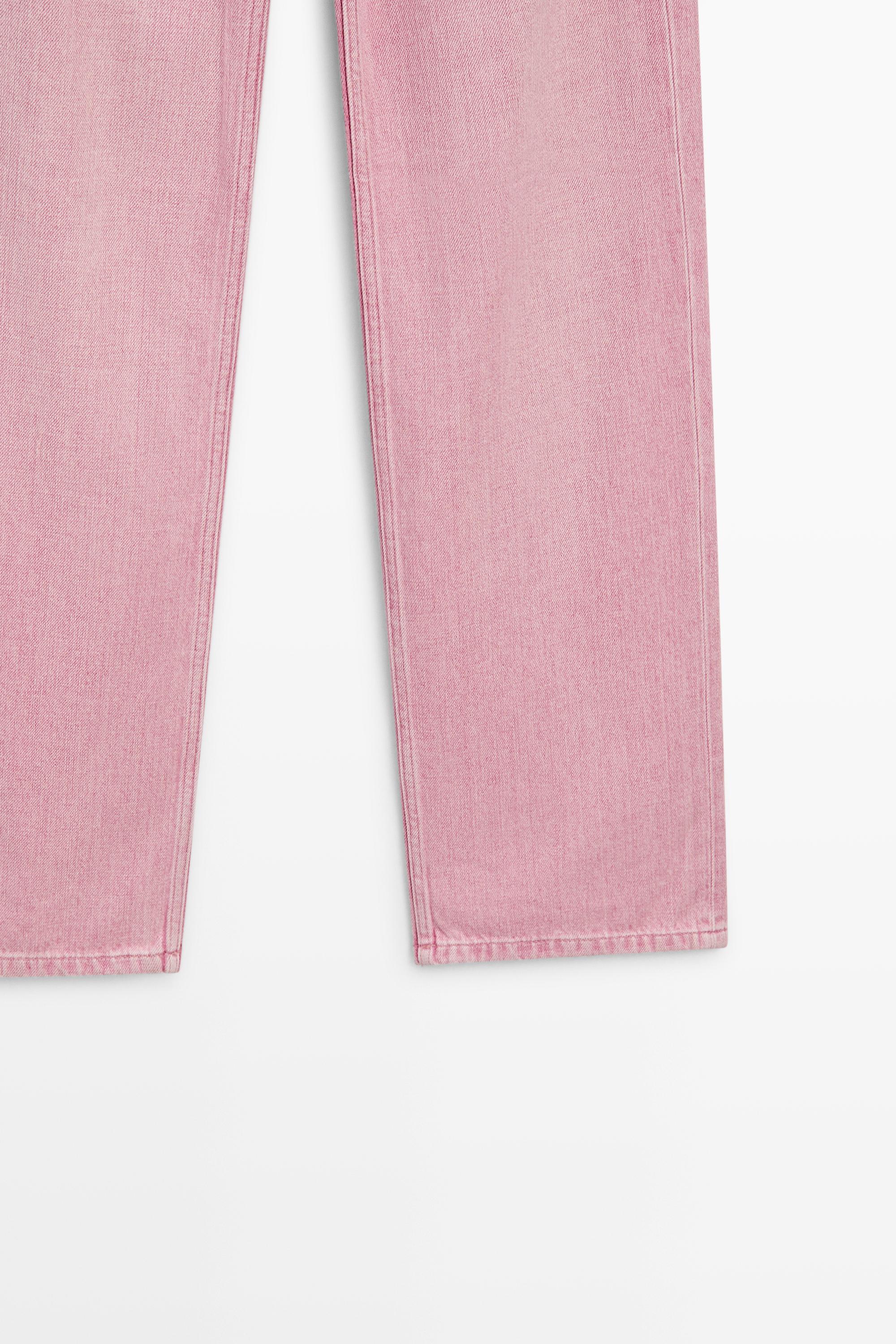 Jean straight taille basse